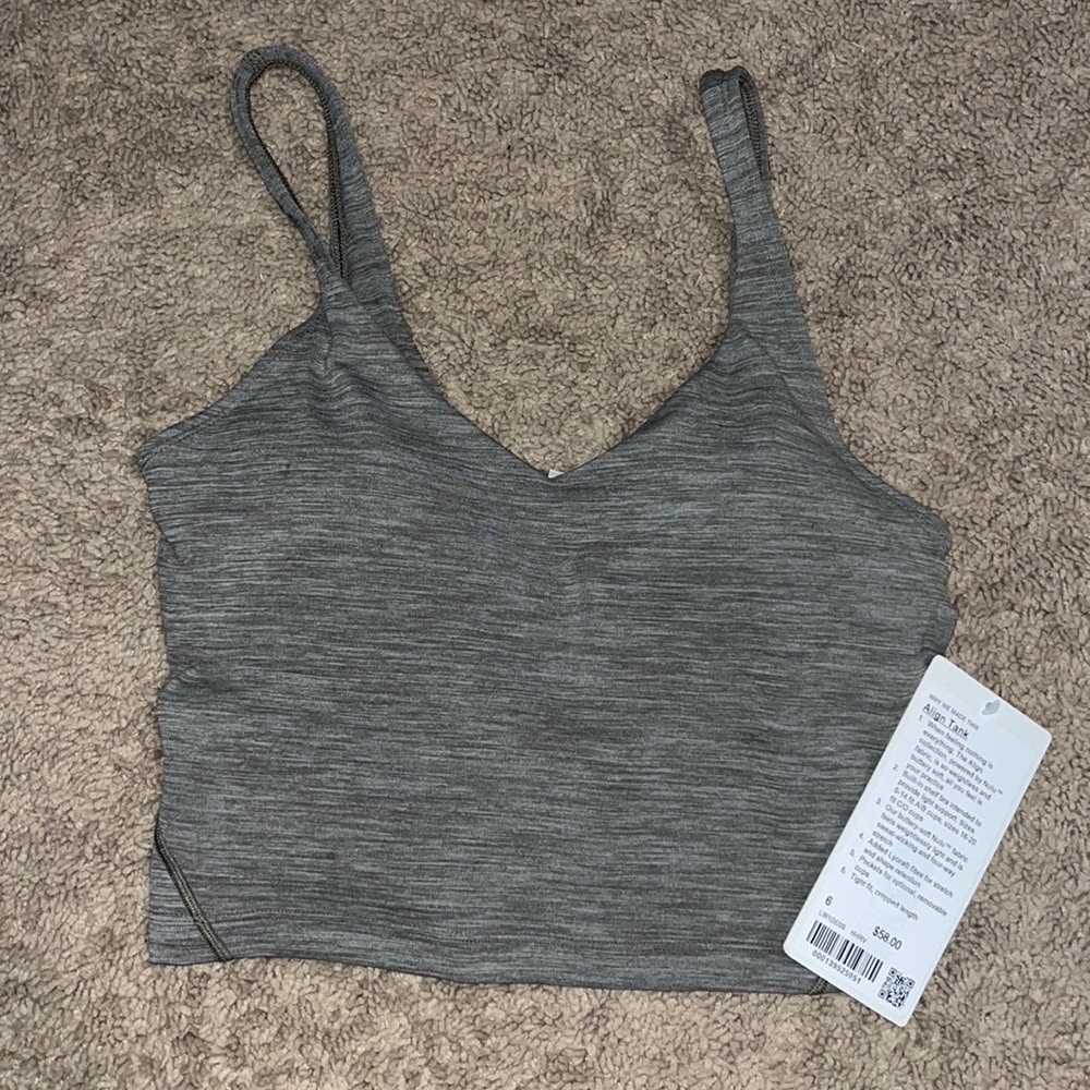 Lululemon Align Cropped Tank Top